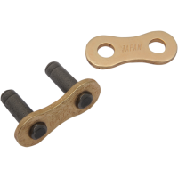 (image for) D.I.D 520ERT3 ERT3 Racing Chain - Rivet Connecting Link, Gold
