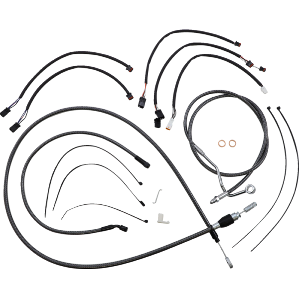 (image for) MAGNUM KarbonFibr Handlebar Installation Kit (12"-14" Apes)