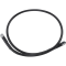 (image for) Black Vinyl-Coated Stainless Steel Brake Line 32"