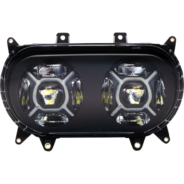 (image for) Custom Dynamics Double-X Headlight Black