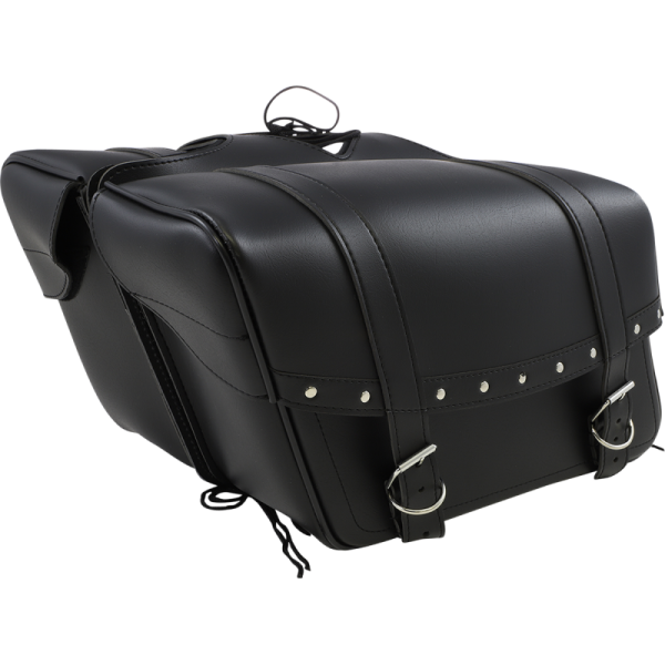 (image for) Saddlemen Highwayman Slant-Style Saddlebags Riveted Large