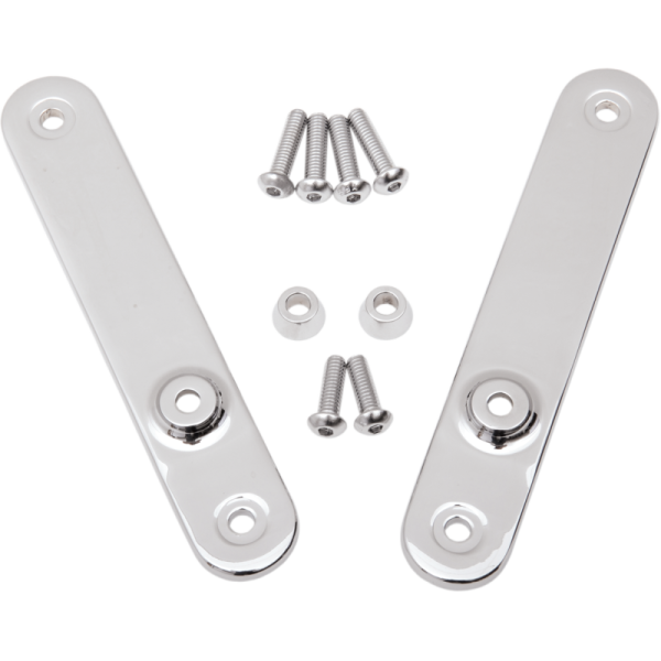 (image for) Drag Specialties Turn Signal Relocation Mounts Chrome