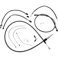 (image for) Black Pearl Designer DOT Handlebar Installation Kit, 15"-17" Apes