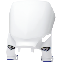 (image for) Stadium Number Plate - White
