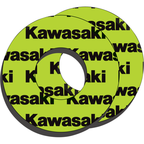 (image for) Factory Effex Moto Grip Donuts - Kawasaki (green/black)