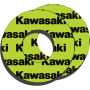 (image for) Factory Effex Moto Grip Donuts - Kawasaki (green/black)