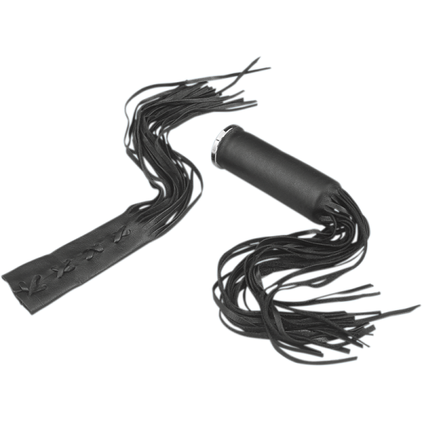 Drag Specialties Fringed Leather Grip Covers