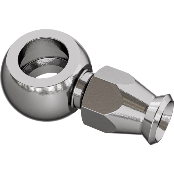 (image for) Goodridge Stainless Steel Straight Banjo Short