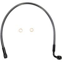 (image for) Designer Series Lower Front Brake Line (Black Pearl)