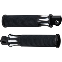(image for) Fusion Footpegs, Deep Cut, Black