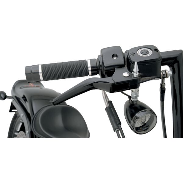 (image for) Drag Specialties Custom Lever Set - Gloss Black