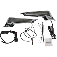 (image for) Filler Panel Lights Chrome/Smoke/Red