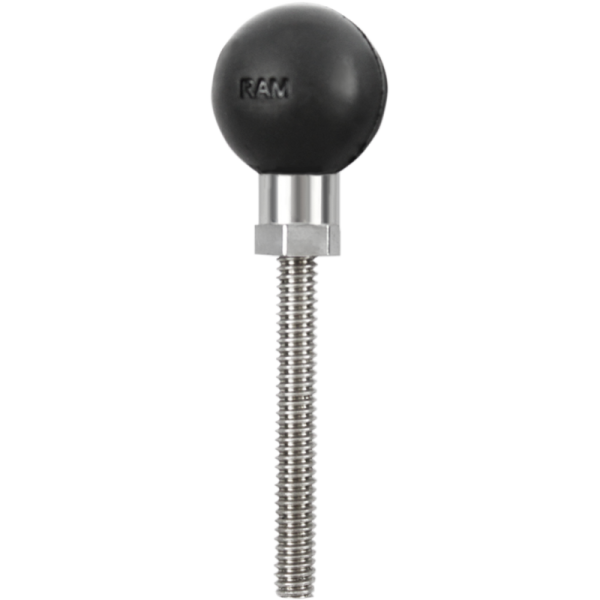 (image for) RAM MOUNT Ball Accessory Base Adapter for B-Size Socket Arm