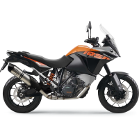 (image for) LV ONE EVO Stainless steel Slip-On for KTM 1290 Super Adventure 15-16