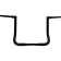 (image for) 1 1/4" EZ Install Flat Top Handlebars - Gloss Black, 14" Rise