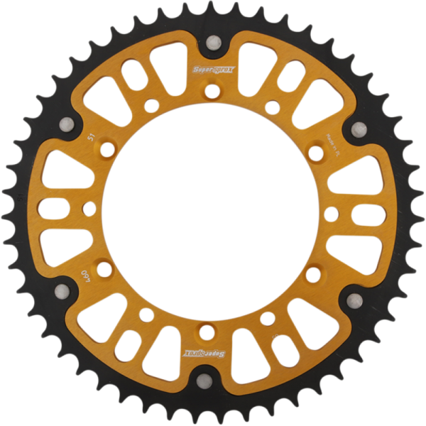 (image for) Supersprox Stealth Rear Sprocket - 51T Gold