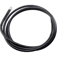(image for) Black Vinyl-Coated Stainless Steel Brake Line 80"