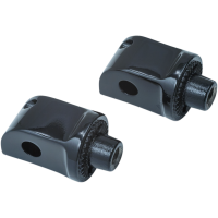 (image for) Front Splined Adapter Mount for YAMAHA XV1300 Stryker (Gloss Black)