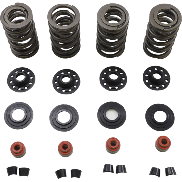 (image for) KIBBLEWHITE Racing Valve Spring Kit, 0.675" Lift, Steel Retainers