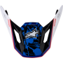 (image for) Alpinestars S-M7 Blaster Visor - White/Blue/Red
