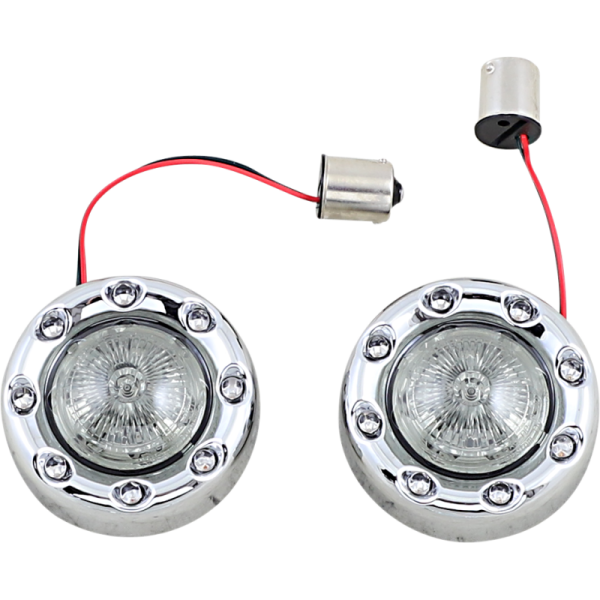 (image for) Custom Dynamics ProBEAM Bullet Ringz Rear Chrome/Smoke