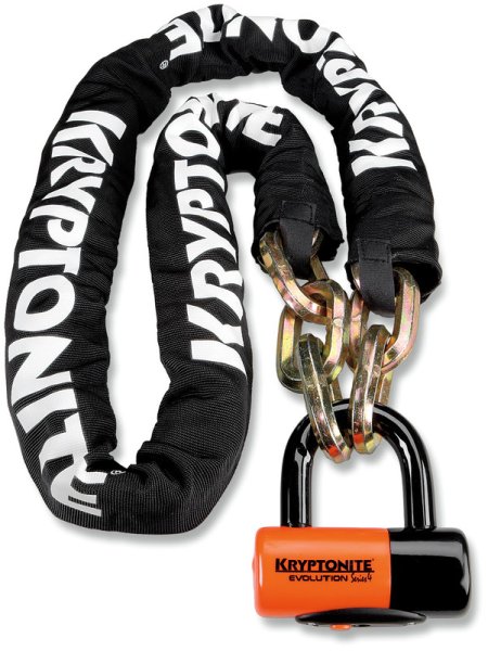 (image for) Kryptonite New York Fahgettaboudit Chain and New York Lock Disc Lock, 5.5'