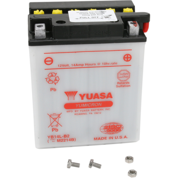 (image for) Yuasa Battery for Suzuki GV1200 Madura 85-86