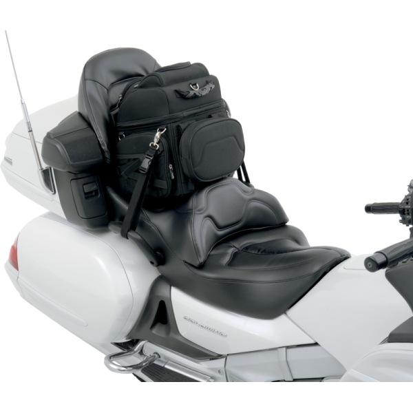 Saddlemen BR1800EX/S & BR3400EX/S Combination Backrest, Seat and Sissy Bar Bag