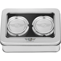 (image for) Axle Nut Cover Mirror w/ Figurati Designs