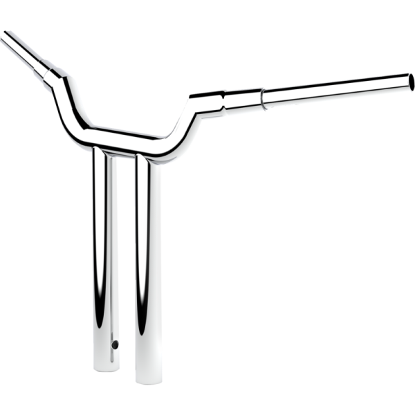 (image for) LA Choppers Valley Handlebars 16" Chrome