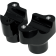 (image for) Drag Specialties Buffalo Straight Riser, Gloss Black, 1 1/2" Tall