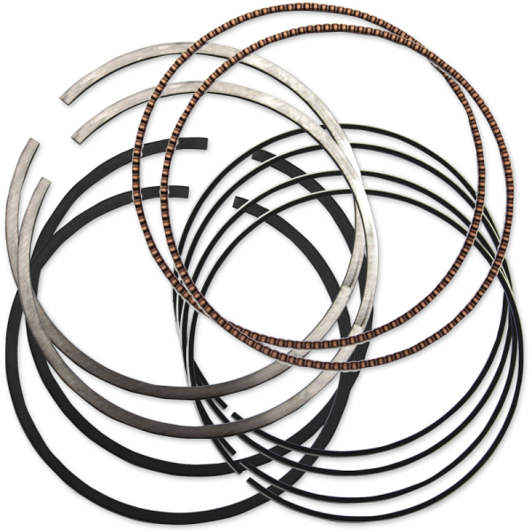 (image for) S&S CYCLE Ring Set 4.125" Thin Std