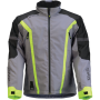 (image for) Men's Pivot 8 Insulated Jacket - Gray/Hi-Viz, Size S