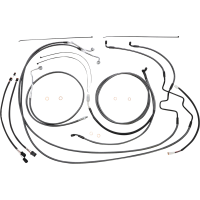 (image for) Karbonfibr Designer DOT Handlebar Installation Kit, 15"-17" Apes