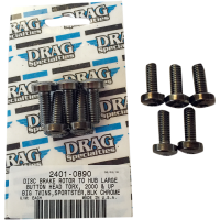 (image for) Front Disc Brake Hub Bolt Kit Black Chrome