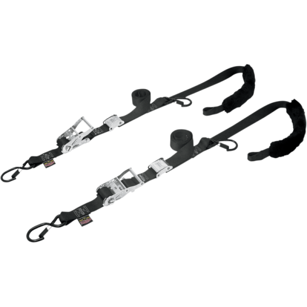 Powertye Mfg. PowerTye 1 1/2" Ratchet/Cam Tie-Down Straps