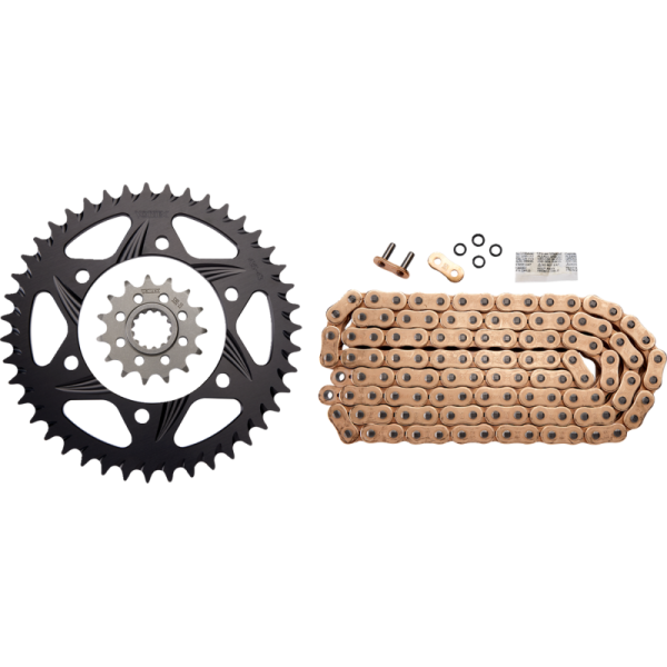 (image for) Vortex GFRA Aluminum Chain Kit (Gold) for Yamaha FZ10 17