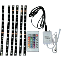 (image for) Multi-Color LED Strip Kit with Remote Control