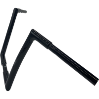 (image for) Flat Top Handlebar Gloss Black 12 Inch