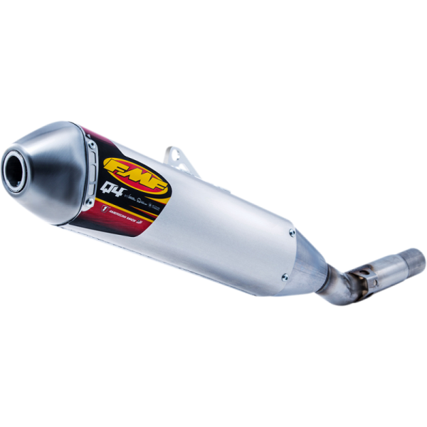 (image for) FMF Q4 Hex Spark Arrestor Slip-On Muffler - Suzuki DR650SE