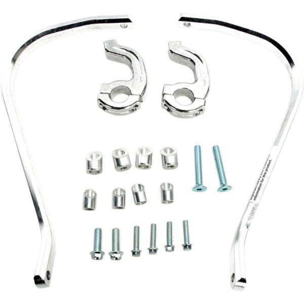 (image for) Moose Racing Contour Handguards - Standard 7/8" Bar, Silver