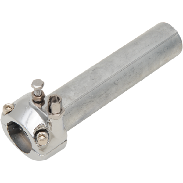 (image for) Emgo 1" Single Cable Throttle Assembly, Chrome