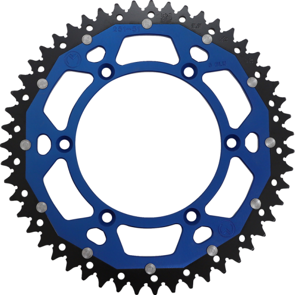 (image for) Moose Racing Moose Offroad Dual Sprocket - 51T Blue