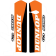 (image for) Factory Effex Lower Fork Guard Graphics - KTM EXC/SX/XC 15-22