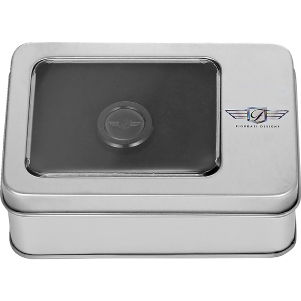 (image for) Heel-Toe Shifter Cover Black w/ Figurati Designs Logo