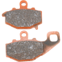 (image for) EBC Rear Semi-Sintered V-Pads Brake Pads for Honda NC700 XA - DCT/ABS 12-17 (3-piston front caliper)