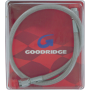 (image for) Goodridge Universal Brake Line, 19", Chrome