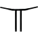 (image for) Drag Specialties 1 1/4" Buffalo Bars - Gloss Black - 14" T-Bar (straight risers)