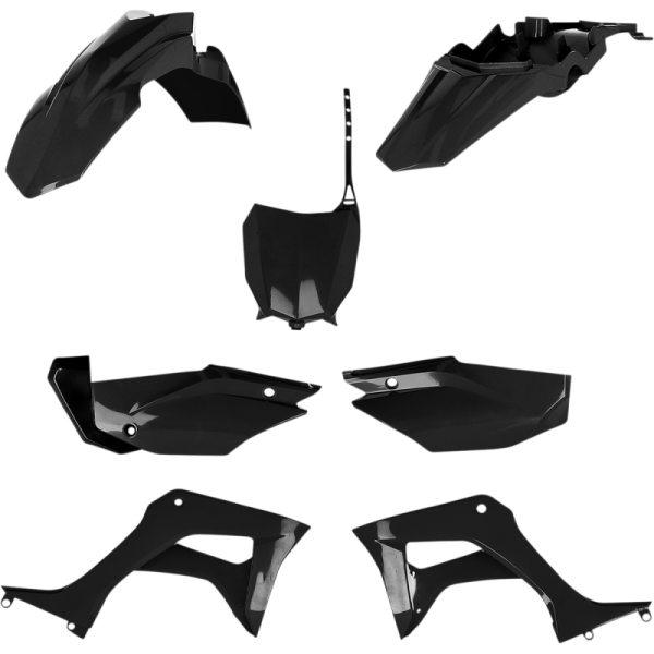 (image for) Acerbis Replacement Plastic Full Kit - Black
