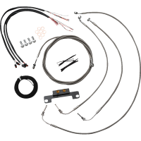 (image for) Stainless Complete Cable Kit (8-10in Bars)